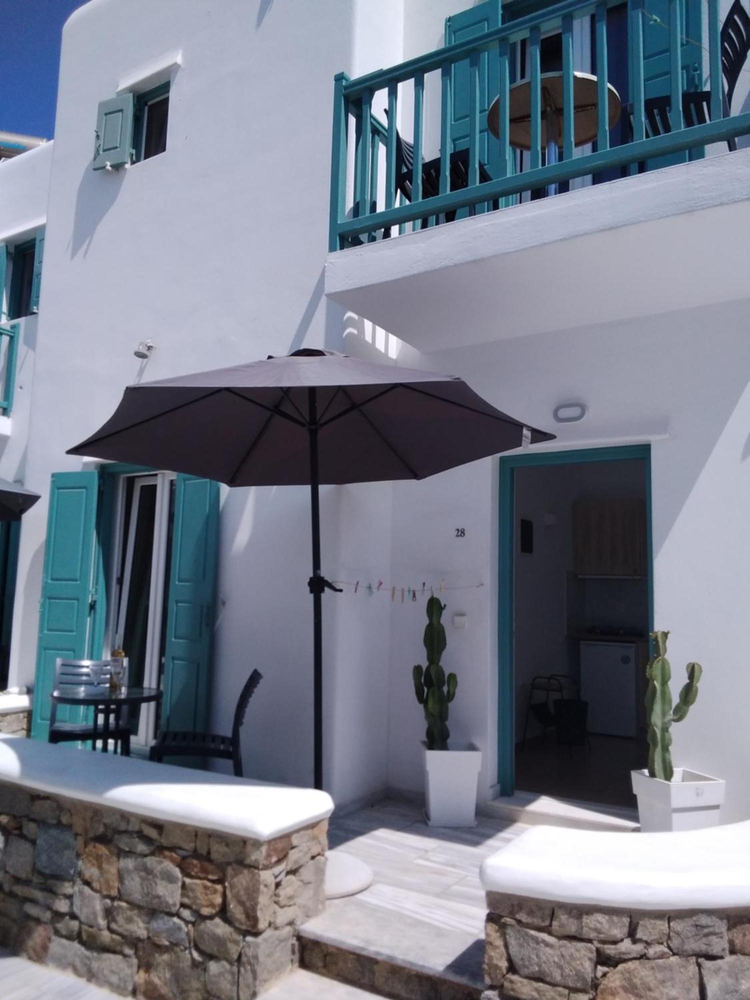 Celeste Apartments Ornos  Esterno foto