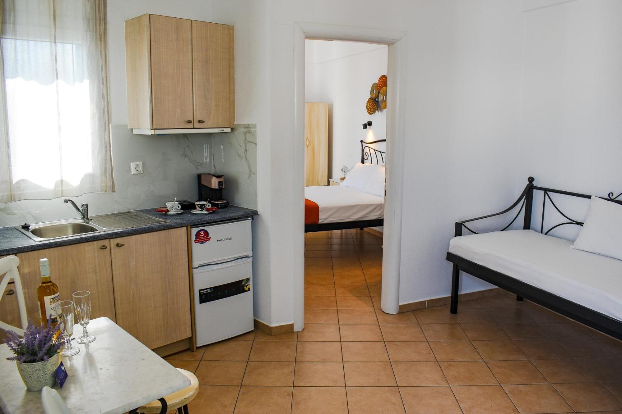 Celeste Apartments Ornos  Esterno foto